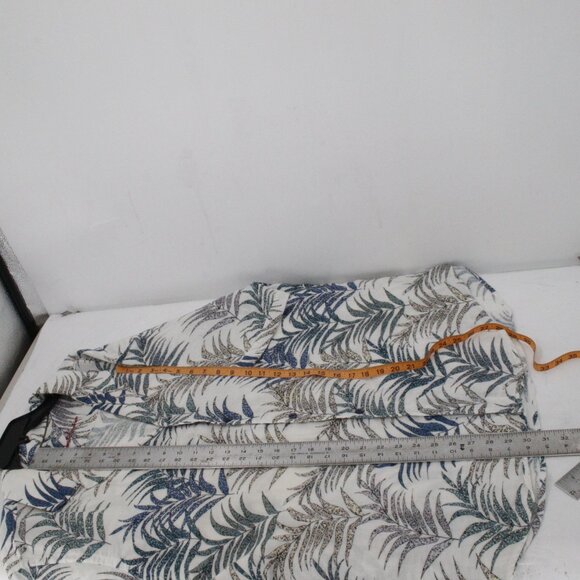 Robert graham shirt mens 4XL Mar Azul Gauze Cotton Cheetah Palm Leaf classic fit - Picture 15 of 16